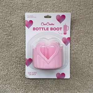 CharCharms Valentine’s Day Pink Heart Bottle Boot